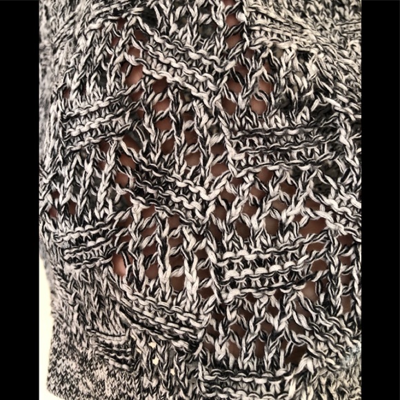 LOFT KNIT SCALLOPED POINTELLE SWEATER SIZE S - Picture 17 of 17